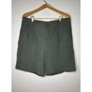 Bamboo Cay Silk Blend Shorts Gray Men's Size 36